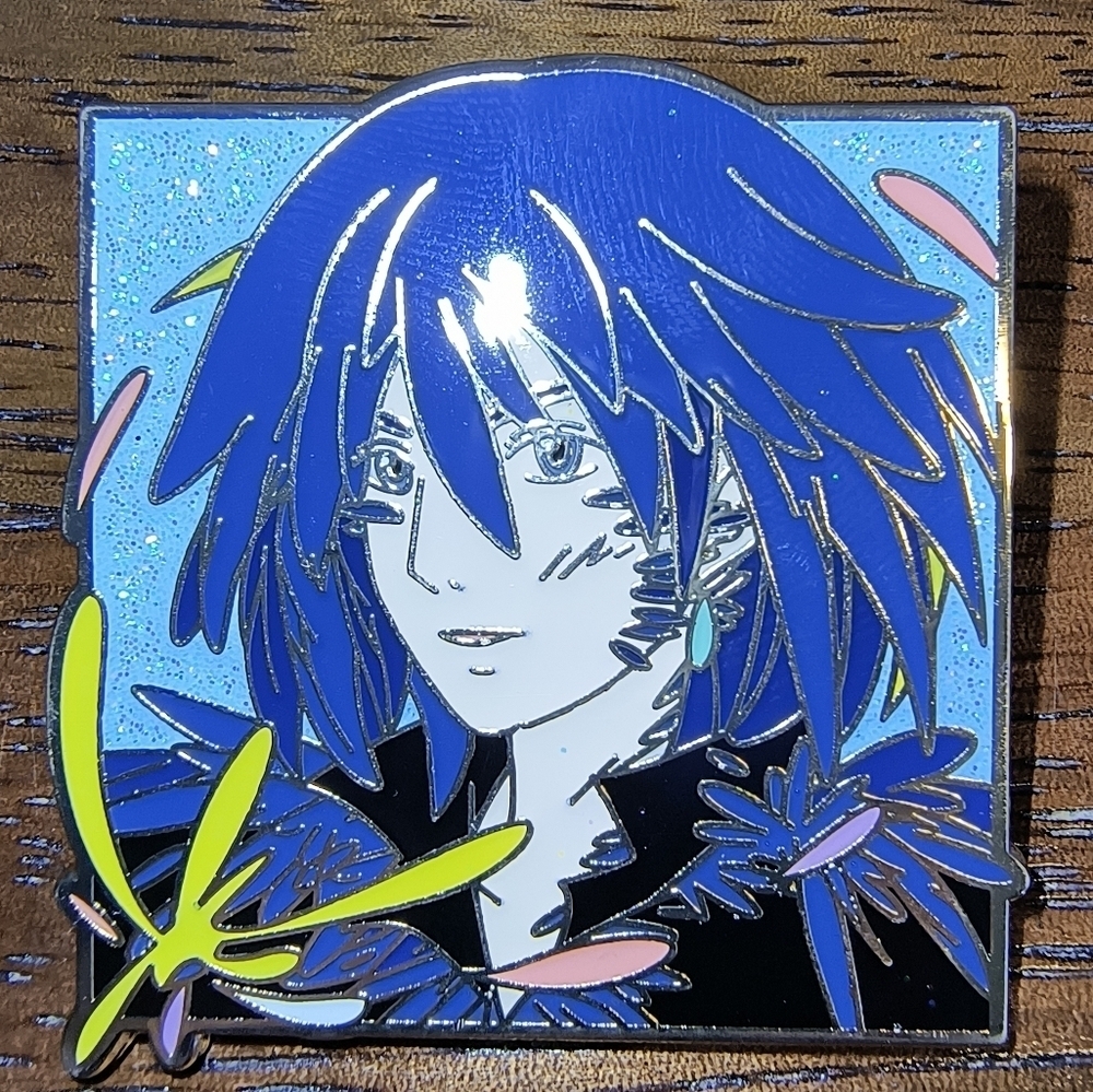 Women’s Jewelry Howl Blue and Yellow from Howl’s Moving Castle Anime Enamel Pin
